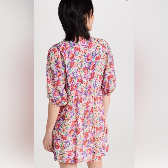 ba&sh Colorful Floral Mini Dress - Picture 3 of 16